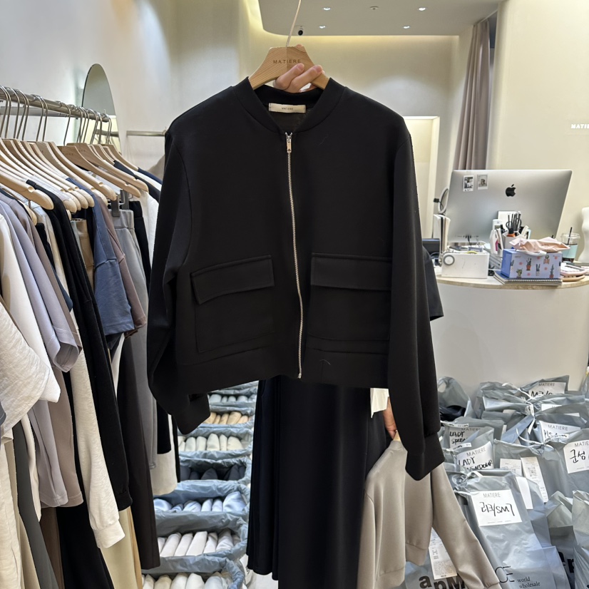 MATIERE韓國直郵女裝新款推薦26春夏熱賣休閑職業人氣夾克MATIERE夾克圖色2