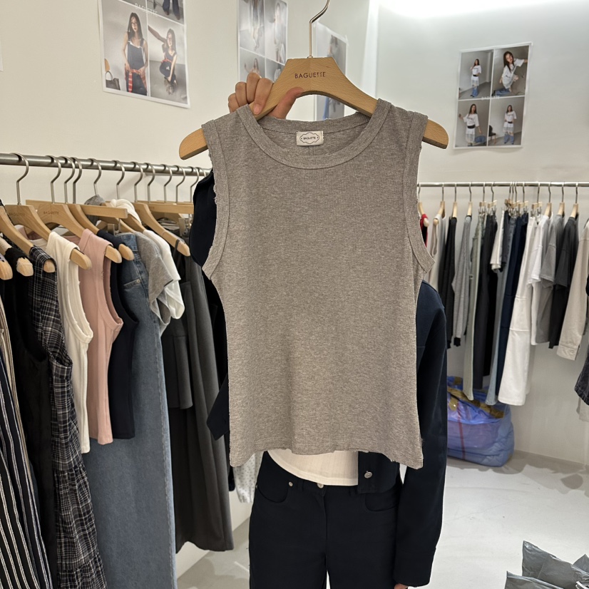 BAGUETTE-P韓國直郵女裝新品人氣26春夏休閑職業吊帶背心BAGUETTE-P吊帶/背心圖色2