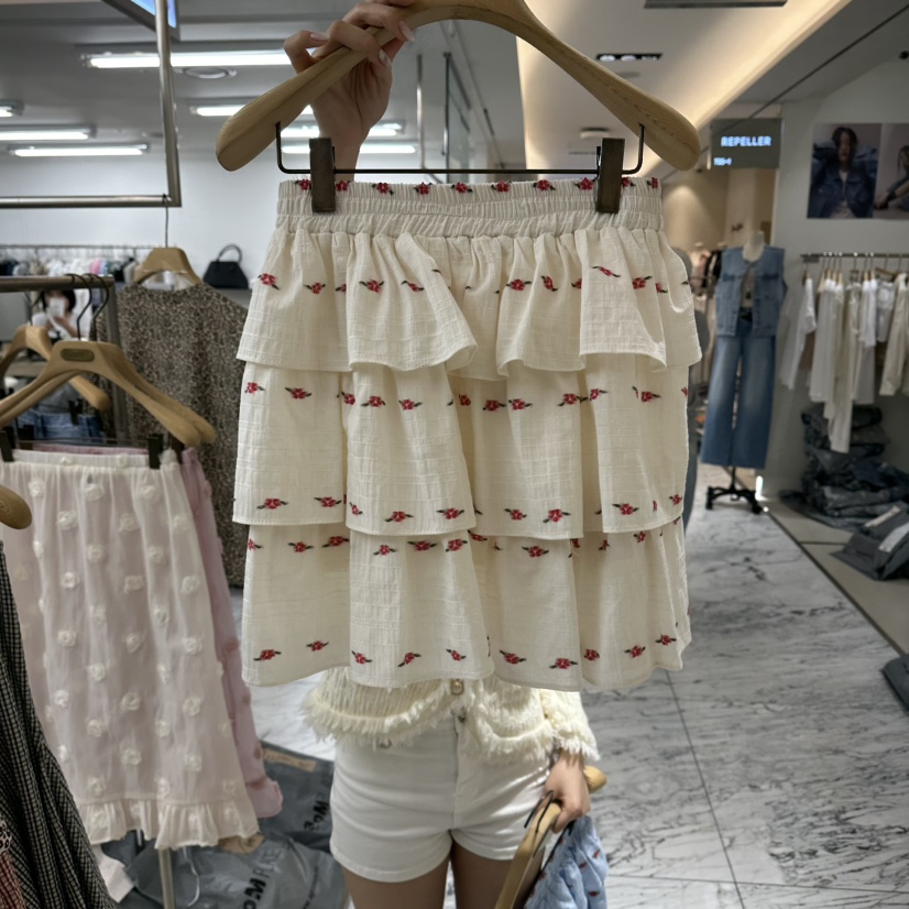 FORMING-P韓國東大門代購女士新品26春夏推薦人氣短裙刺繡FORMING-P短裙