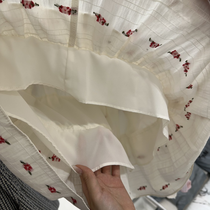 FORMING-P韓國東大門代購女士新品26春夏推薦人氣短裙刺繡FORMING-P短裙