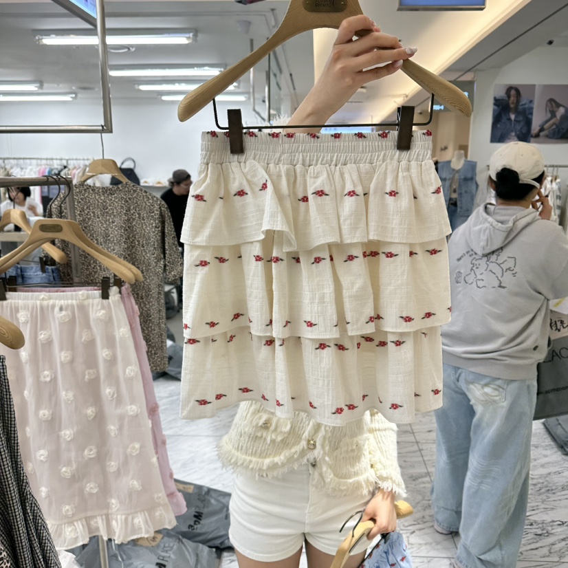 FORMING-P韓國東大門代購女士新品26春夏推薦人氣短裙刺繡FORMING-P短裙圖色2