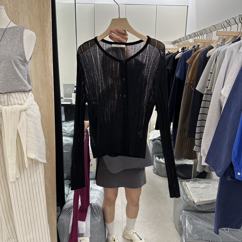 WRITTEN BY韓國東大門代購女裝新品26春夏針織衫不含內搭開衫WRITTEN BY針織衫圖色3