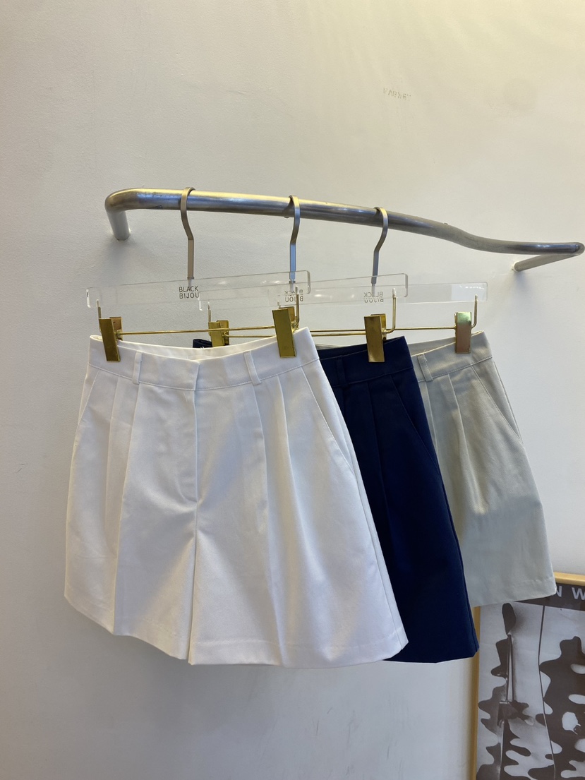 BLACK BIJOU韓國東大門代購女士新品人氣時尚推薦短褲棉質BLACK BIJOU短褲