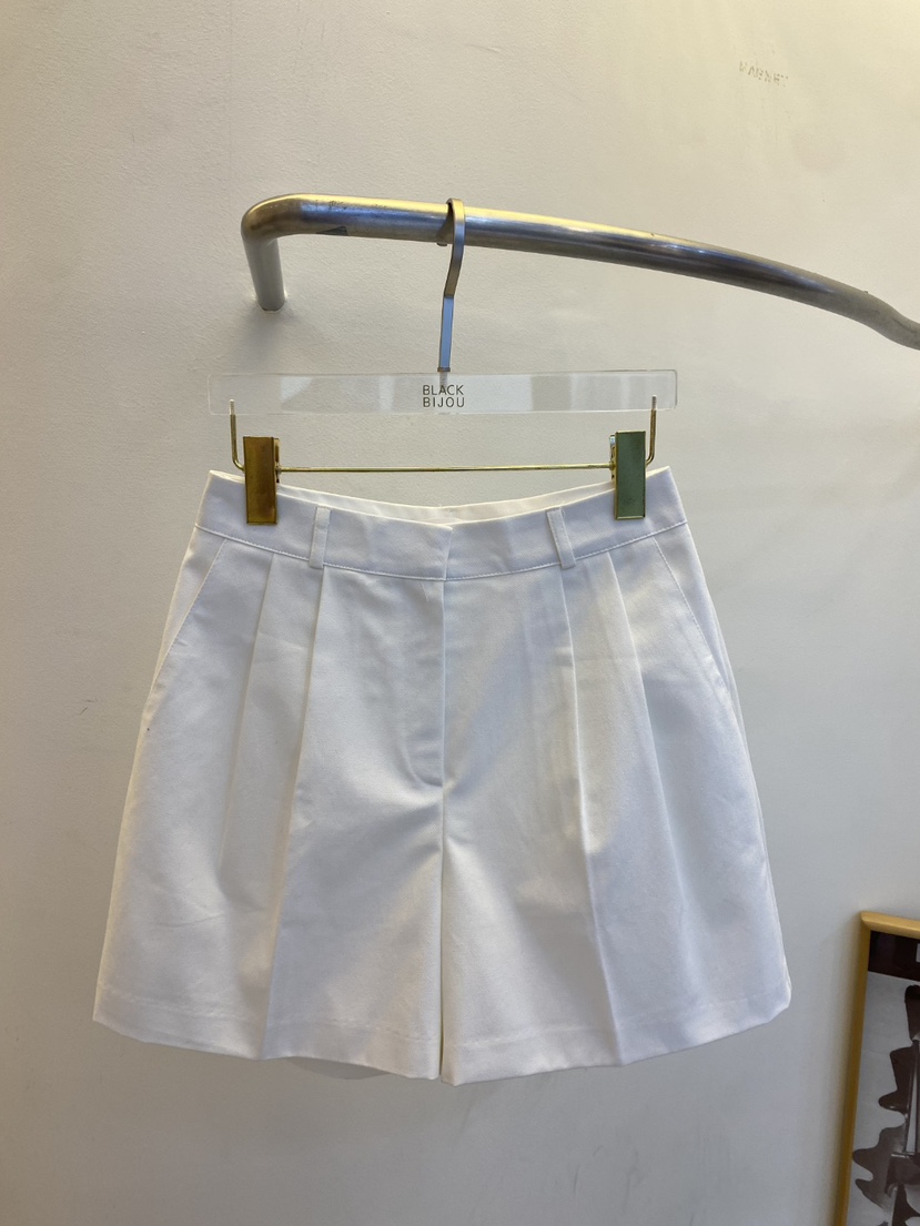 BLACK BIJOU韓國東大門代購女士新品人氣時尚推薦短褲棉質BLACK BIJOU短褲圖色2