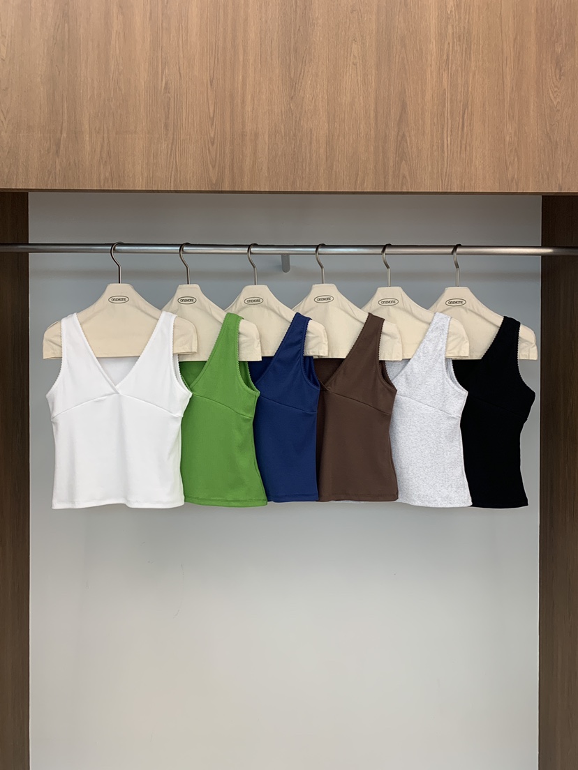 ONE MONE韓國東大門代購女士新款時尚人氣推薦休閑吊帶背心ONE MONE吊帶/背心圖色4左四色