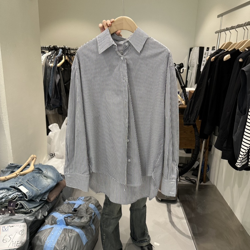 PLAMM韓國直郵女裝新款26春夏熱賣推薦時尚職業襯衫蕾絲衫PLAMM襯衫/蕾絲衫圖色3