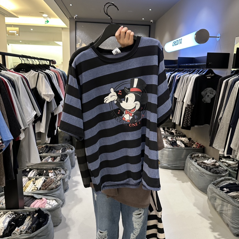 CREDITO韓國直郵實拍女裝新款推薦人氣職業26春夏休閑T恤CREDITOT恤圖色1