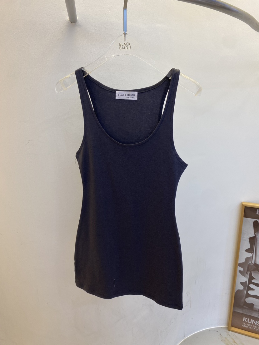 BLACK BIJOU韓國直郵女士新款休閑人氣推薦熱賣吊帶背心BLACK BIJOU吊帶/背心圖色2