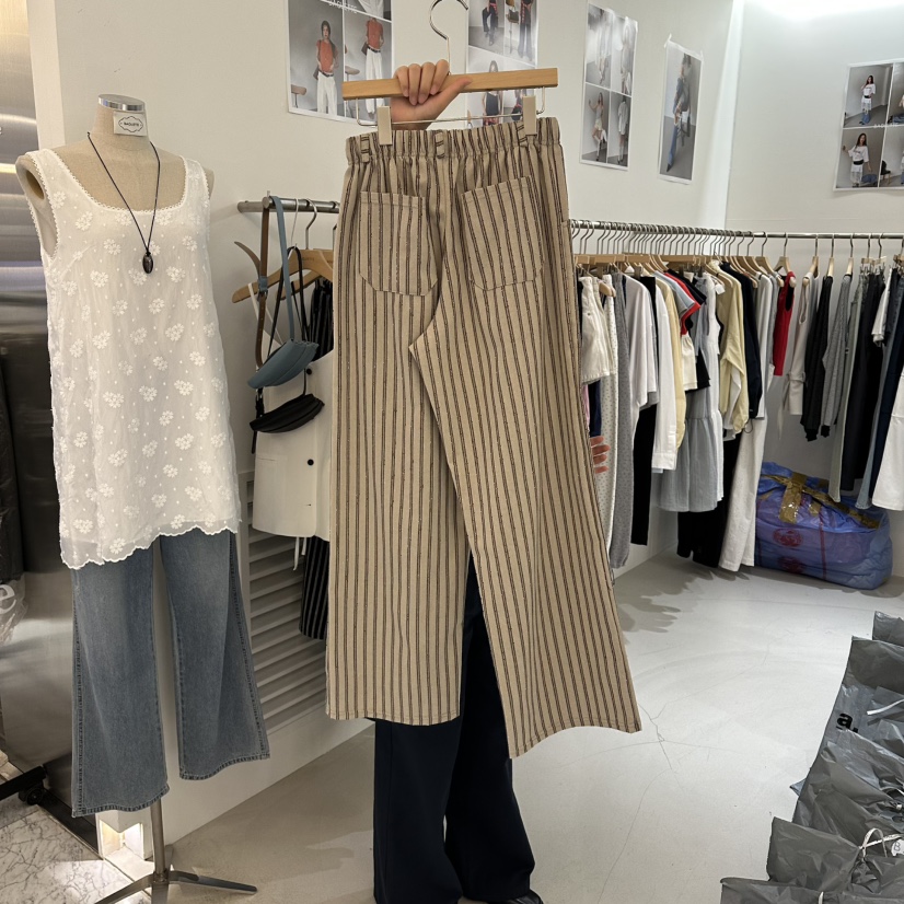 BAGUETTE-P韓國東大門直郵女裝新款時尚職業26春夏休閑褲BAGUETTE-P休閑褲