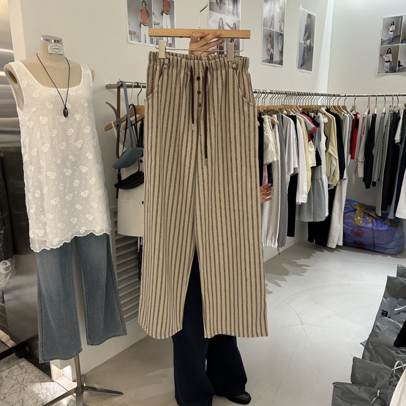 BAGUETTE-P韓國東大門直郵女裝新款時尚職業26春夏休閑褲BAGUETTE-P休閑褲圖色2