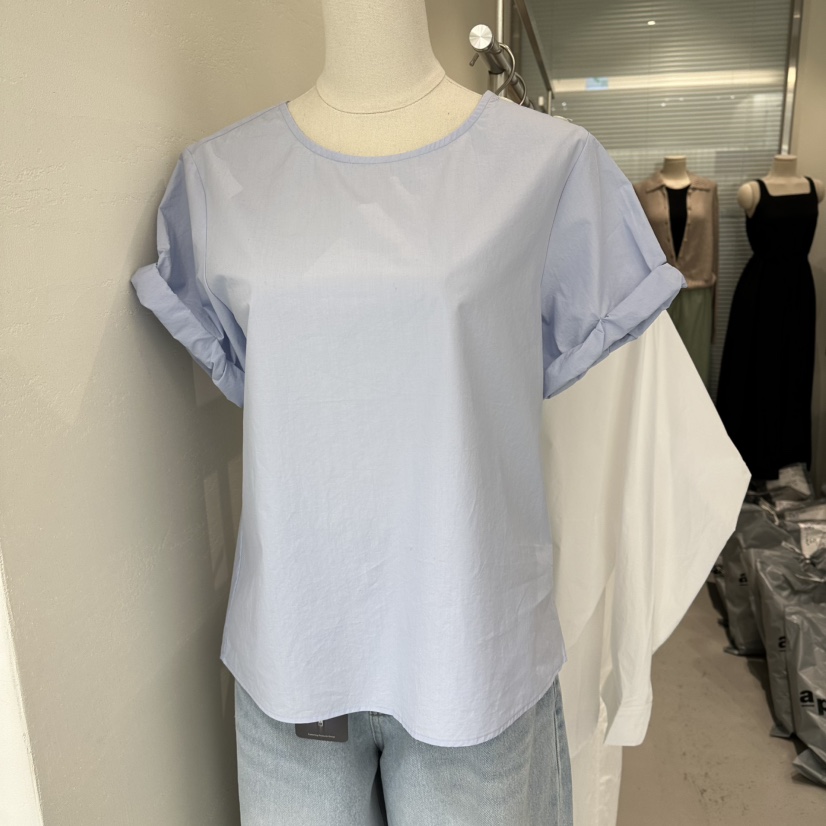 PLAMM韓國代購女裝新款職業26春夏推薦熱賣休閑時尚人氣T恤PLAMMT恤圖色3