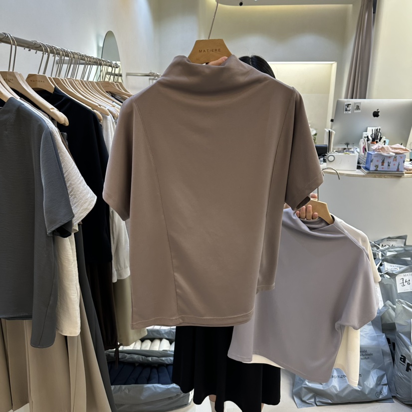 MATIERE韓國東大門直郵女士新款休閑熱賣時尚職業26春夏T恤MATIERET恤圖色3