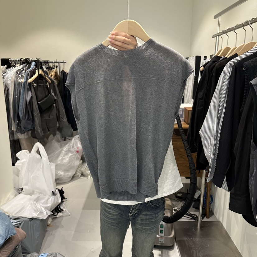 PLAMM韓國代購女士新品時尚熱賣人氣職業推薦26春夏休閑馬甲PLAMM馬甲圖色3