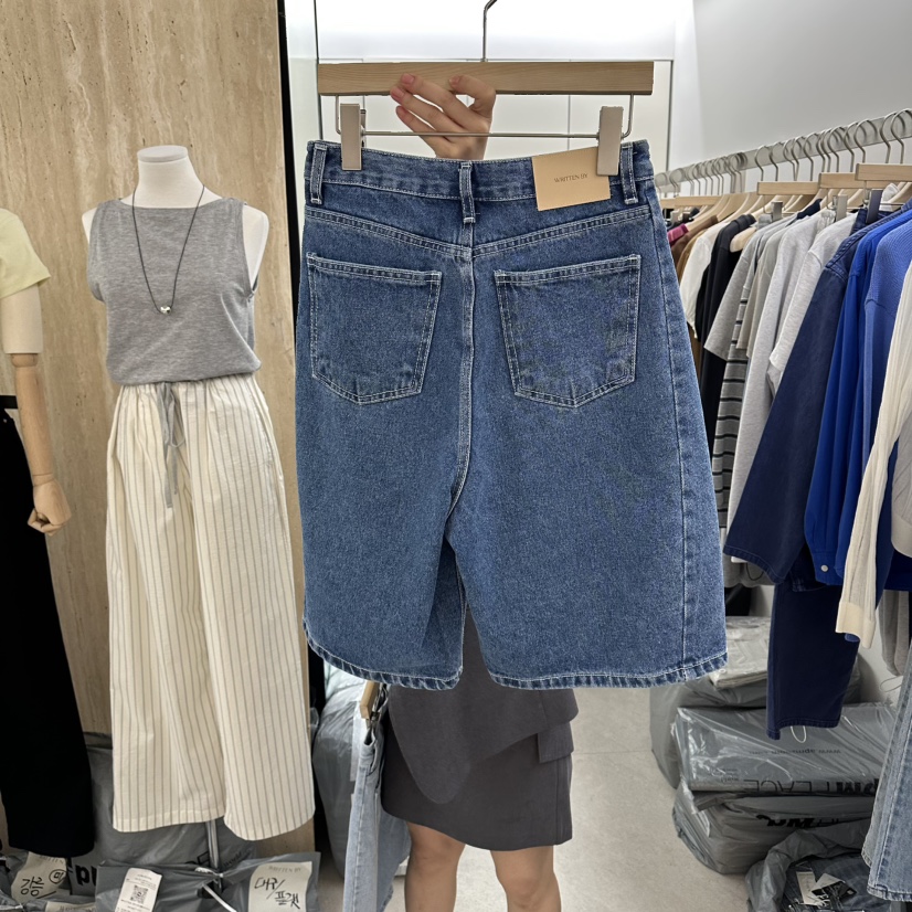 WRITTEN BY韓國直郵實拍女士新品休閑時尚26春夏推薦短褲WRITTEN BY短褲