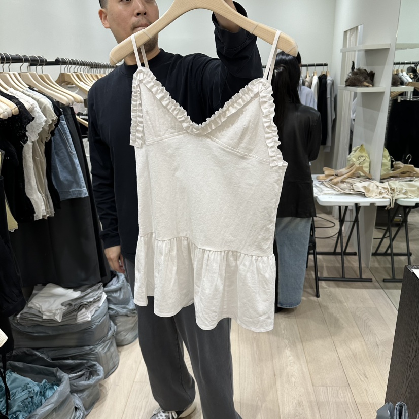 NOTTINGHAM/AVECNOUS/MODEST韓國直郵女裝新款26春夏吊帶背心NOTTINGHAM/AVECNOUS/MODEST吊帶/背心圖色1