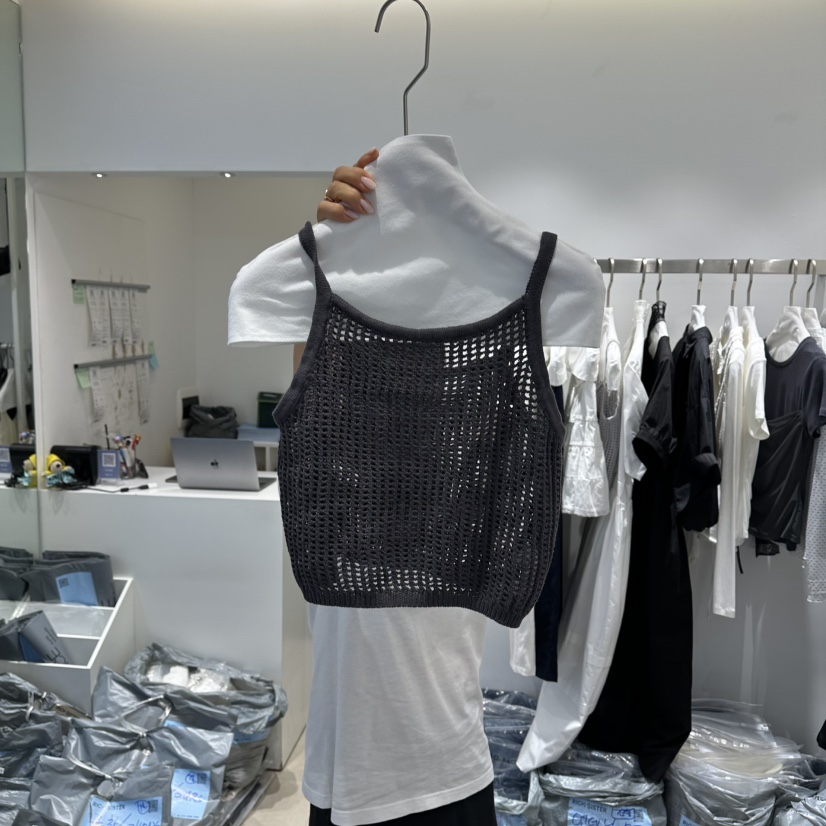 RICH SISTER韓國直郵實拍女裝新款時尚26春夏休閑吊帶背心RICH SISTER吊帶/背心圖色2