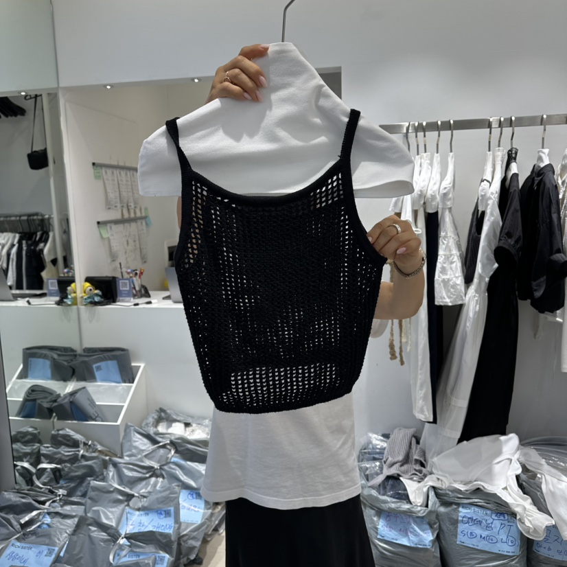 RICH SISTER韓國直郵實拍女裝新款時尚26春夏休閑吊帶背心RICH SISTER吊帶/背心圖色3