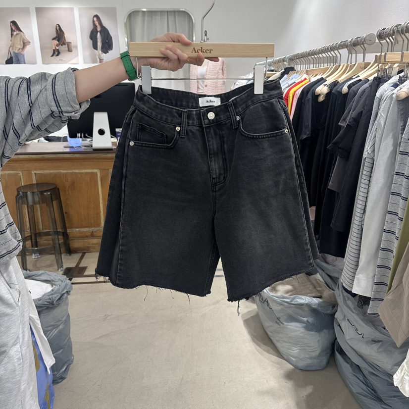 ACKER韓國東大門代購女士新款推薦26春夏休閑職業時尚短褲ACKER短褲圖色1