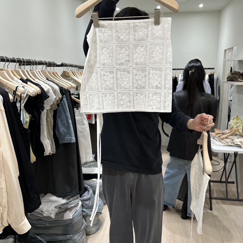 NOTTINGHAM/AVECNOUS/MODEST韓國東大門直郵女裝新款休閑短裙NOTTINGHAM/AVECNOUS/MODEST短裙