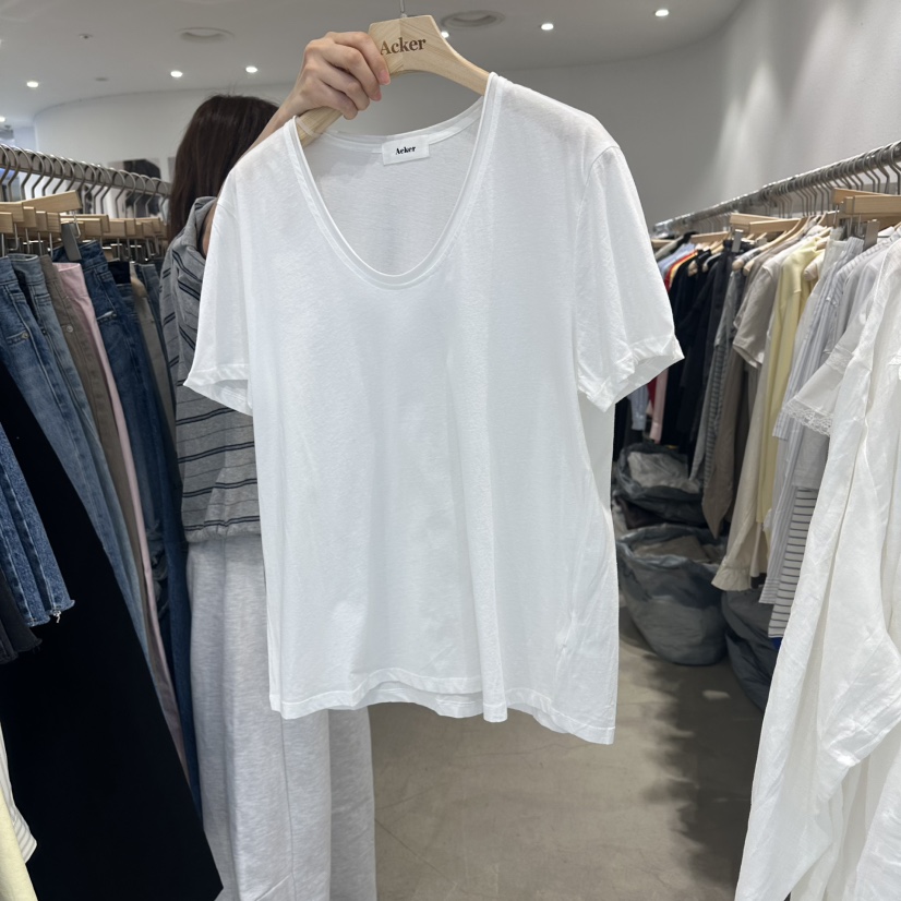ACKER韓國東大門直郵女士新款熱賣職業26春夏人氣時尚T恤ACKERT恤圖色1