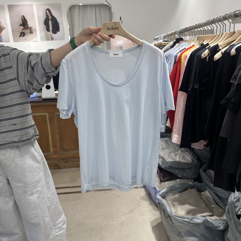 ACKER韓國東大門直郵女士新款熱賣職業26春夏人氣時尚T恤ACKERT恤圖色3