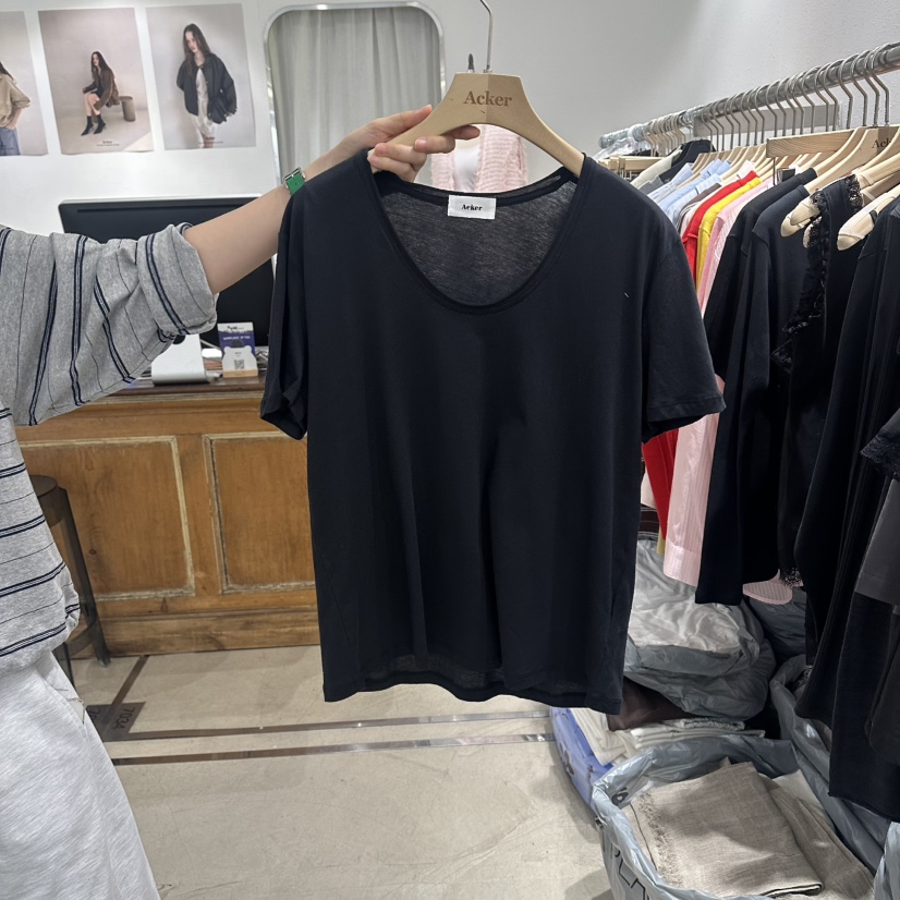 ACKER韓國東大門直郵女士新款熱賣職業26春夏人氣時尚T恤ACKERT恤圖色4