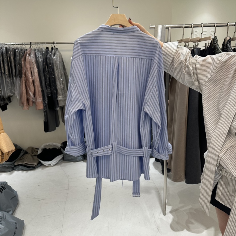 BES韓國直郵實拍女士新款熱賣人氣推薦職業休閑襯衫蕾絲衫BES SEOUL襯衫/蕾絲衫