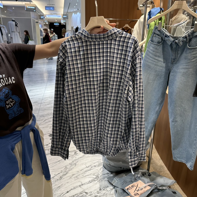 REPERTORY韓國東大門代購女裝新款26春夏襯衫蕾絲衫不含內搭REPERTORY襯衫/蕾絲衫