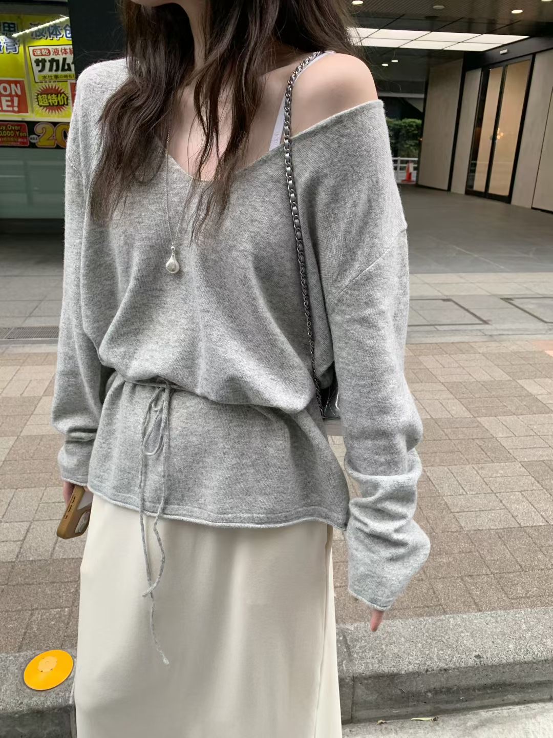 MELLOUNGE-멜라운지-T韓國直郵實拍女裝新品人氣針織衫MELLOUNGE-2件起針織衫圖色2