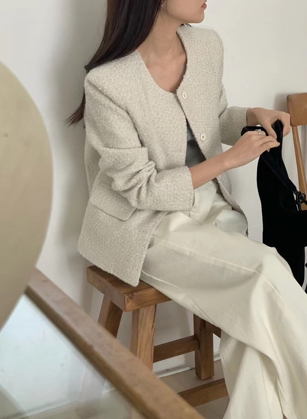 AN STAND韓國直郵女裝新品推薦26春夏時尚人氣熱賣休閑夾克AN STAND-2件起夾克