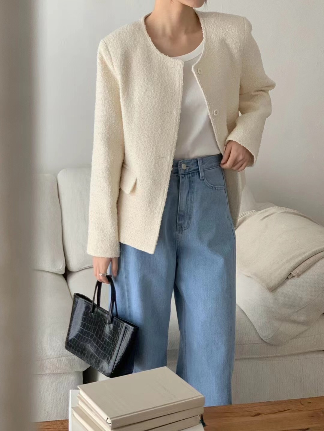 AN STAND韓國直郵女裝新品推薦26春夏時尚人氣熱賣休閑夾克AN STAND-2件起夾克