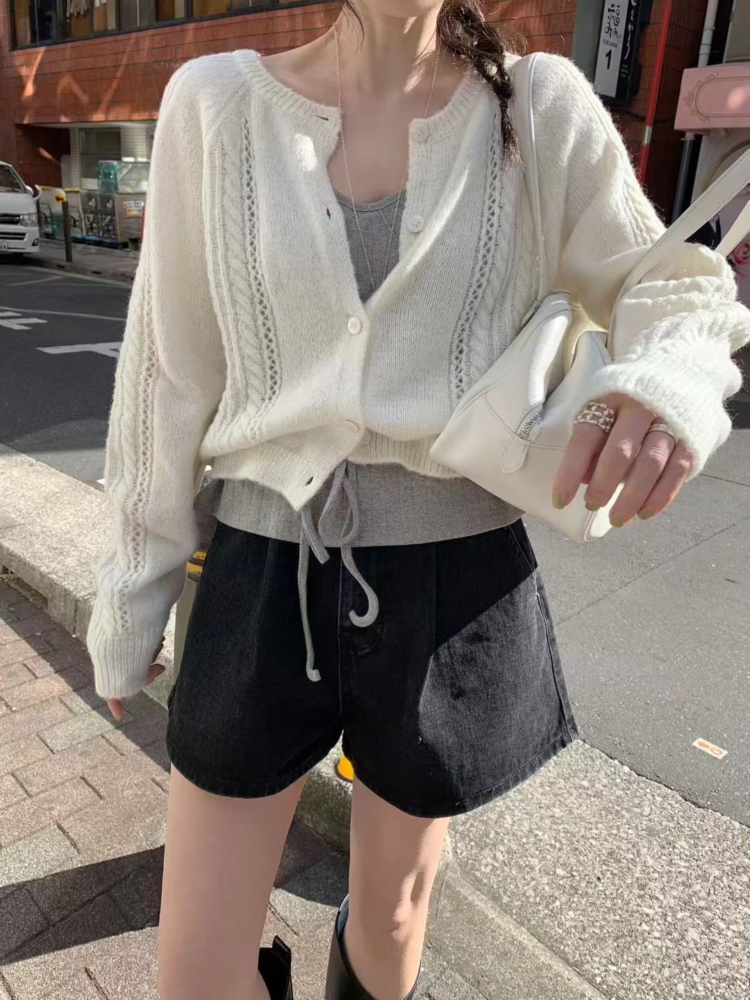 MELLOUNGE-멜라운지-T韓國直郵實拍女裝新品時尚針織衫MELLOUNGE-2件起針織衫圖色2