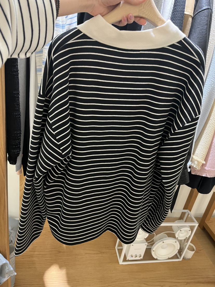 TIZZI韓國東大門代購女士新款推薦時尚26春夏人氣長袖T恤TIZZI長袖T恤