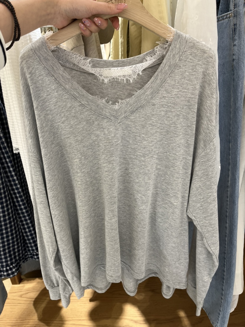 TIZZI韓國直郵實拍女士新款時尚休閑人氣熱賣26春夏長袖T恤TIZZI長袖T恤圖色3