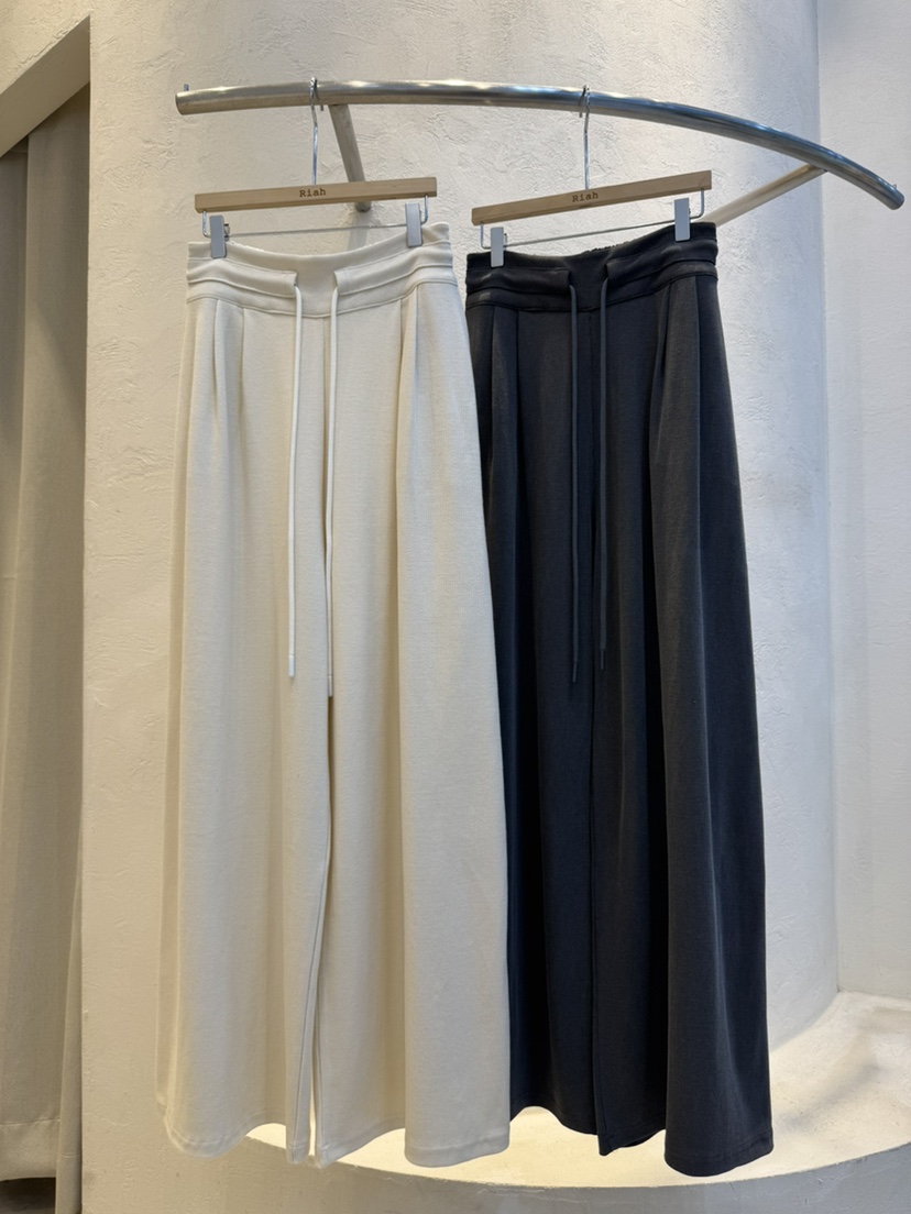 RIAH韓國直郵女士新款休閑時尚熱賣26春夏人氣職業休閑褲RIAH休閑褲