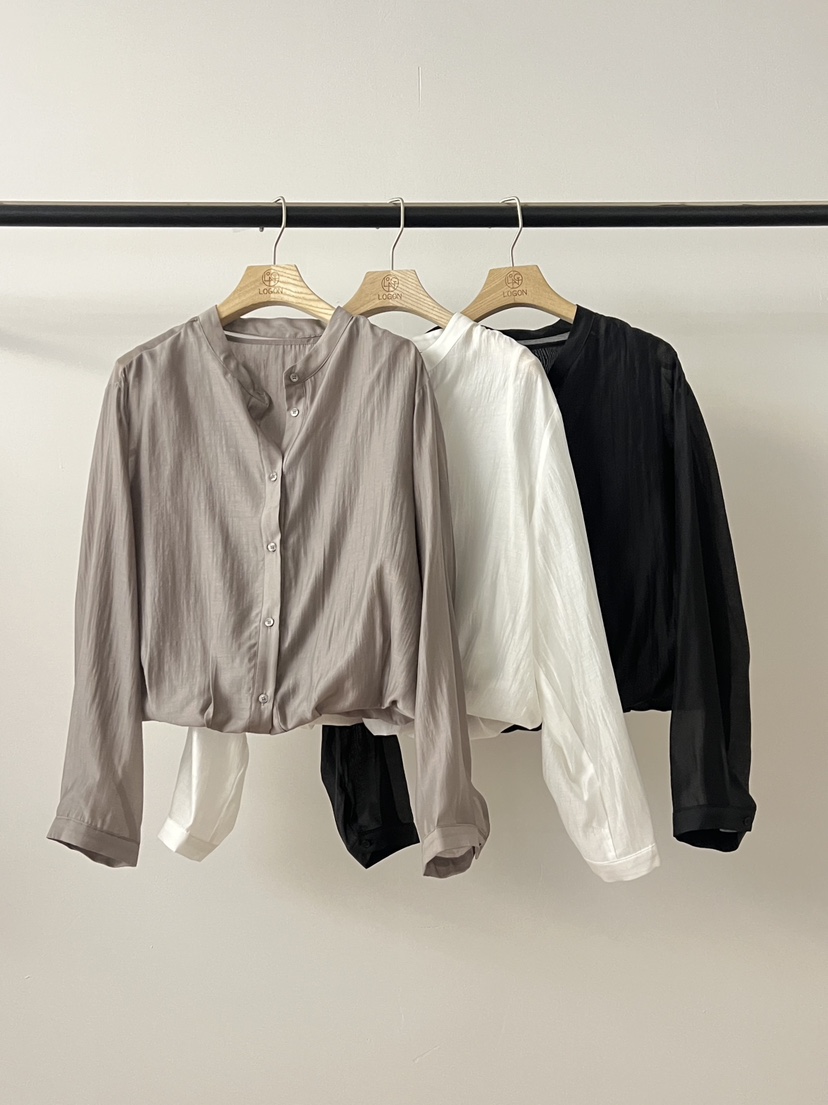 LOGON韓國直郵實拍女裝新品熱賣26春夏人氣推薦襯衫蕾絲衫LOGON襯衫/蕾絲衫