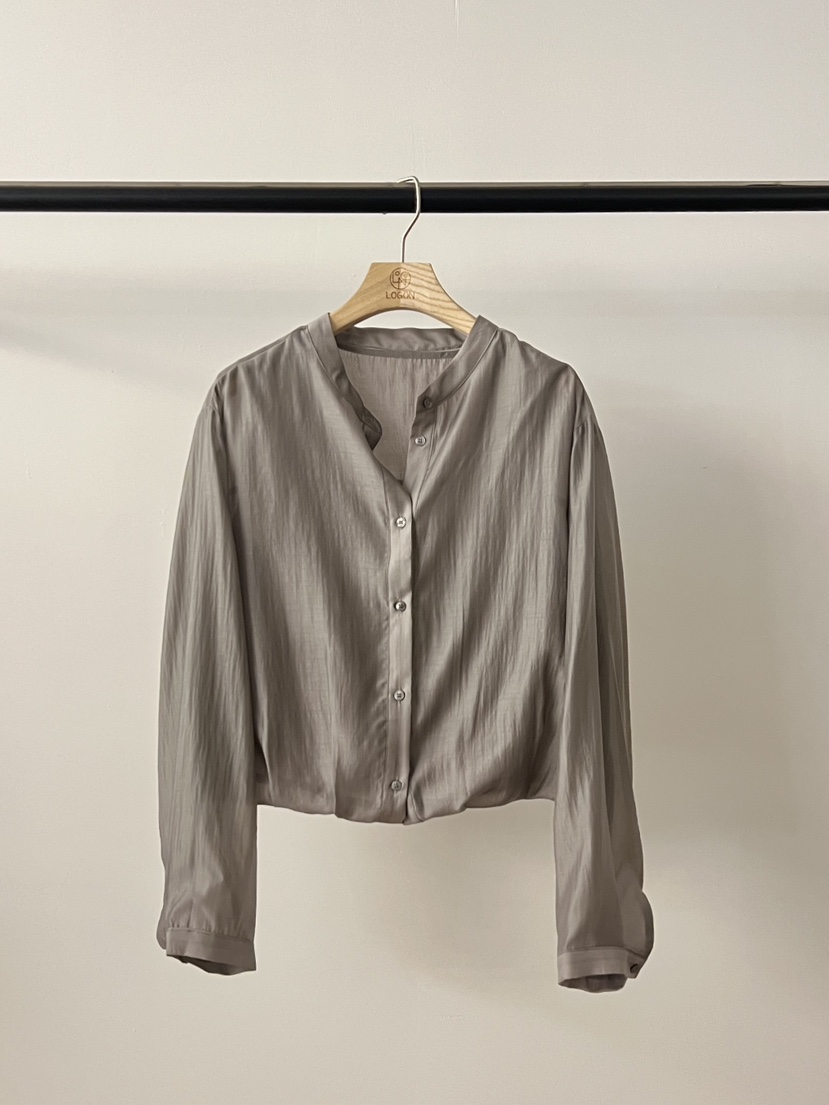 LOGON韓國直郵實拍女裝新品熱賣26春夏人氣推薦襯衫蕾絲衫LOGON襯衫/蕾絲衫圖色1