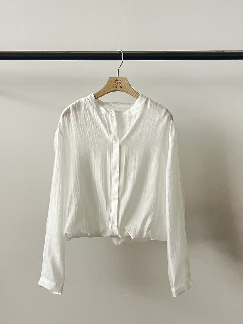 LOGON韓國直郵實拍女裝新品熱賣26春夏人氣推薦襯衫蕾絲衫LOGON襯衫/蕾絲衫圖色2