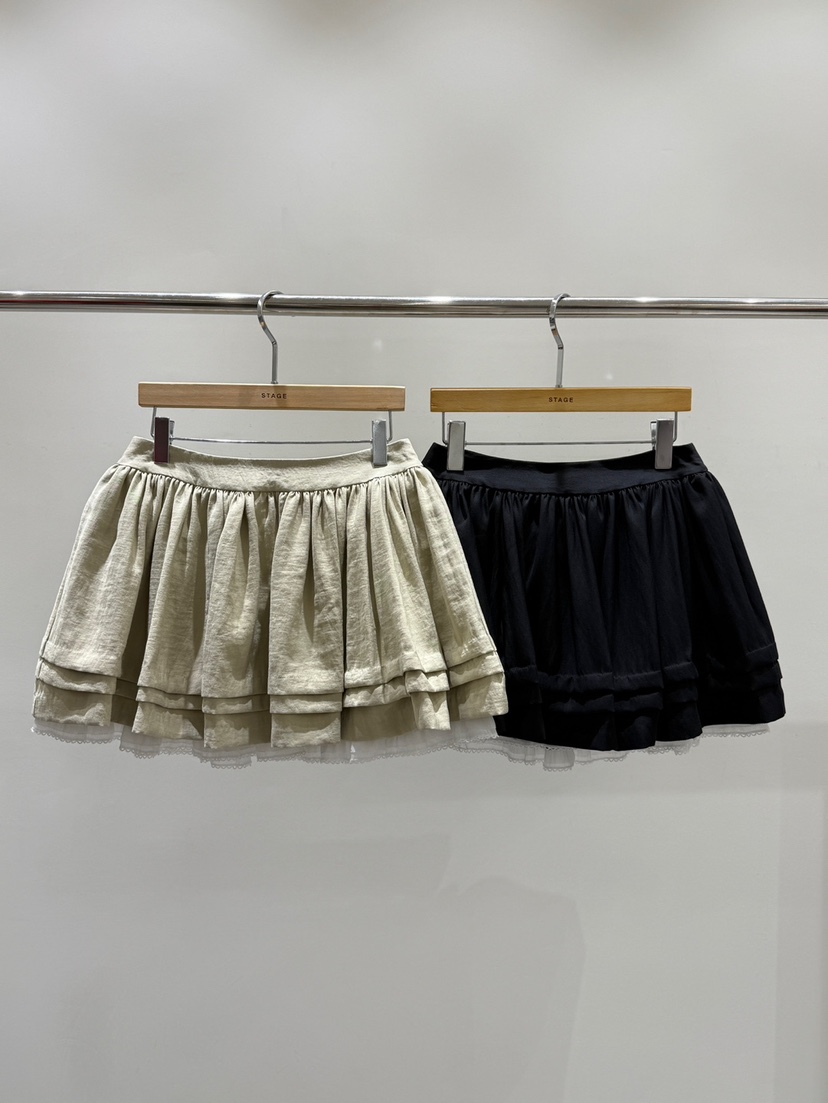 STAGE韓國東大門直郵女裝新品休閑熱賣推薦職業人氣26春夏短裙STAGE短裙