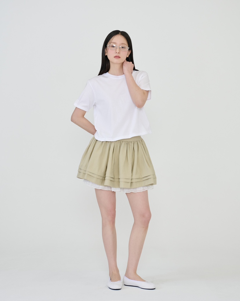 STAGE韓國東大門直郵女裝新品休閑熱賣推薦職業人氣26春夏短裙STAGE短裙