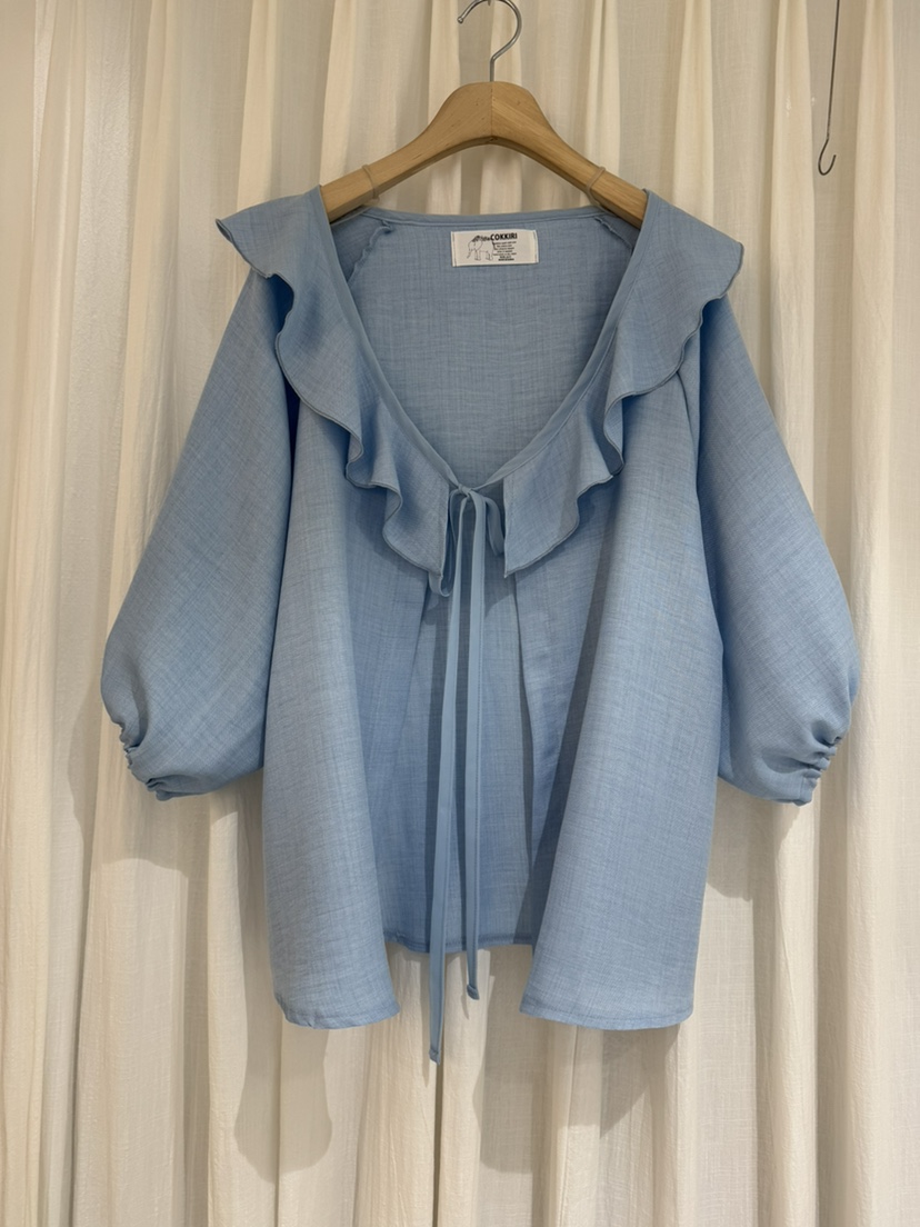 COKKIRI韓國代購女裝新款26春夏熱賣推薦人氣職業襯衫蕾絲衫COKKIRI襯衫/蕾絲衫圖色1