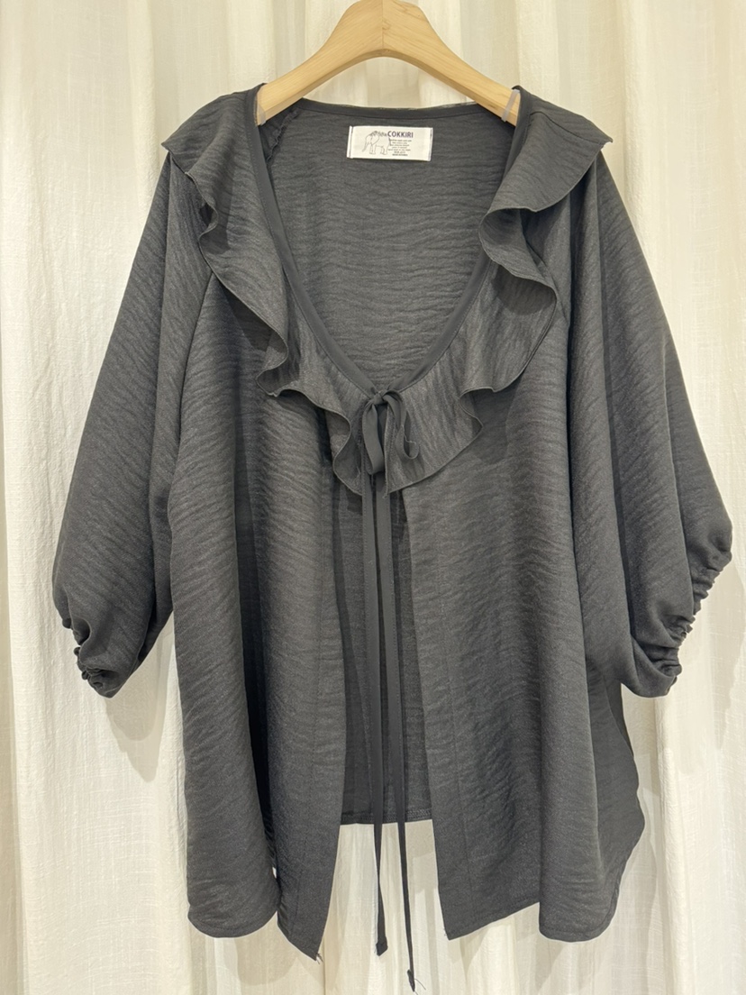 COKKIRI韓國代購女裝新款26春夏熱賣推薦人氣職業襯衫蕾絲衫COKKIRI襯衫/蕾絲衫圖色2