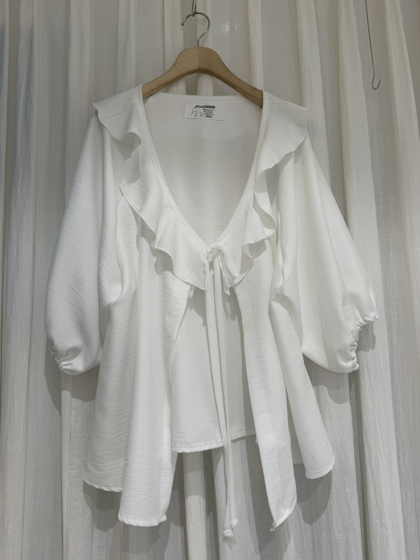 COKKIRI韓國代購女裝新款26春夏熱賣推薦人氣職業襯衫蕾絲衫COKKIRI襯衫/蕾絲衫圖色3