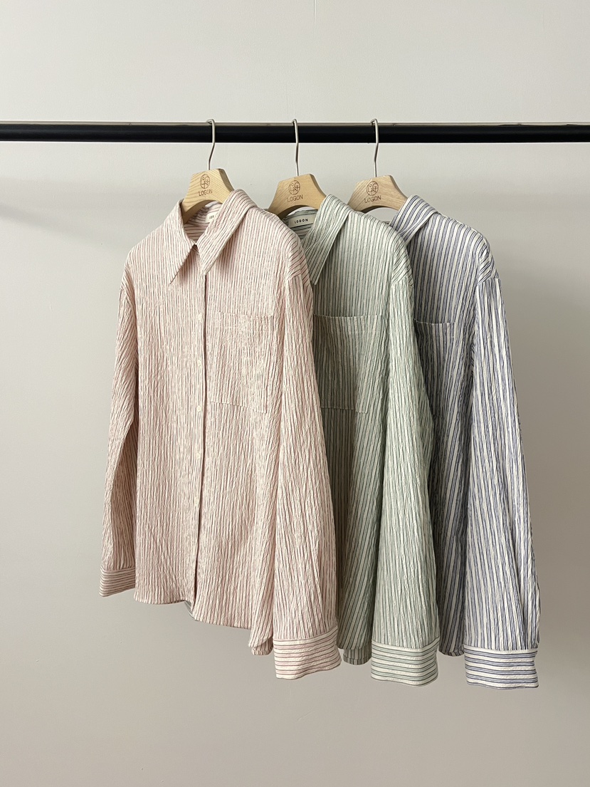 LOGON韓國東大門直郵女士新品26春夏熱賣職業推薦襯衫蕾絲衫LOGON襯衫/蕾絲衫