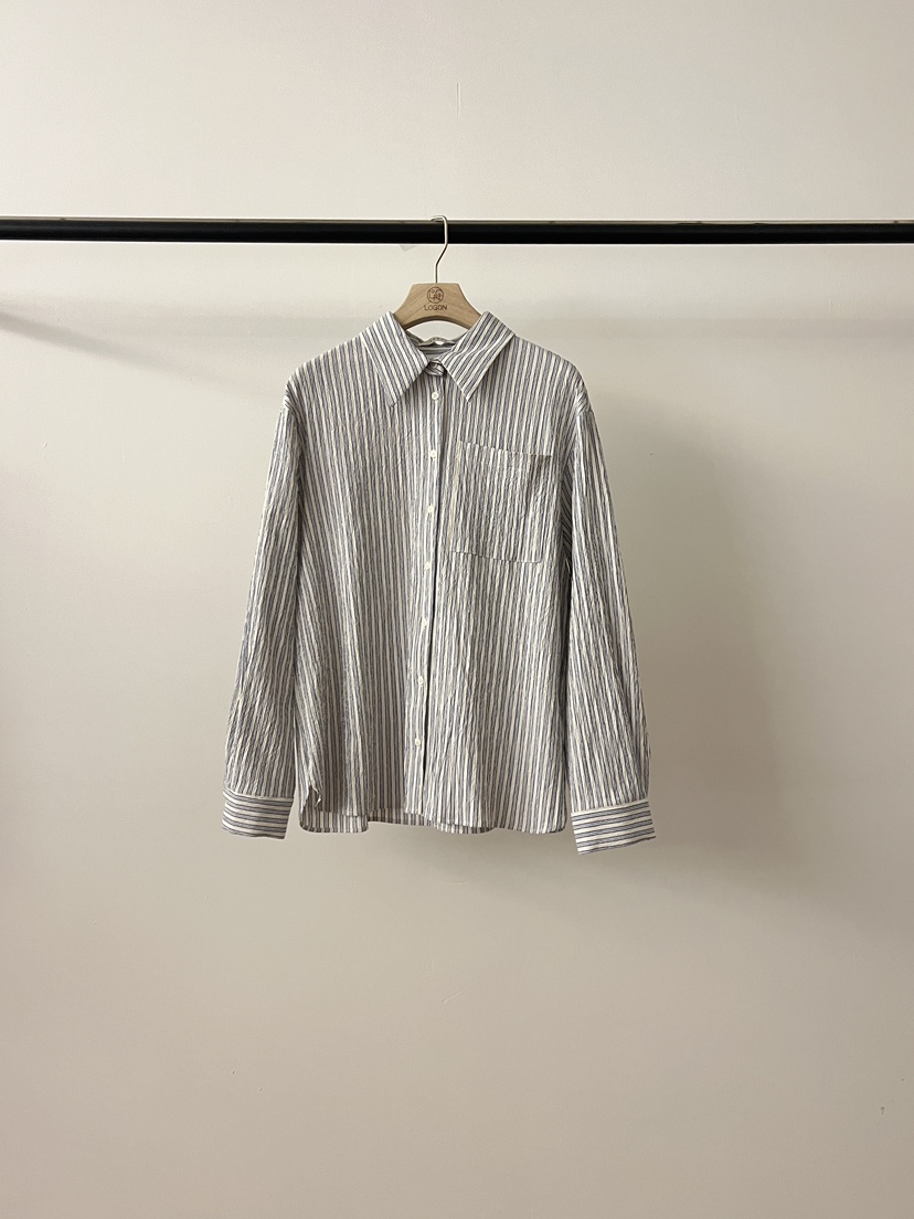 LOGON韓國東大門直郵女士新品26春夏熱賣職業推薦襯衫蕾絲衫LOGON襯衫/蕾絲衫圖色3