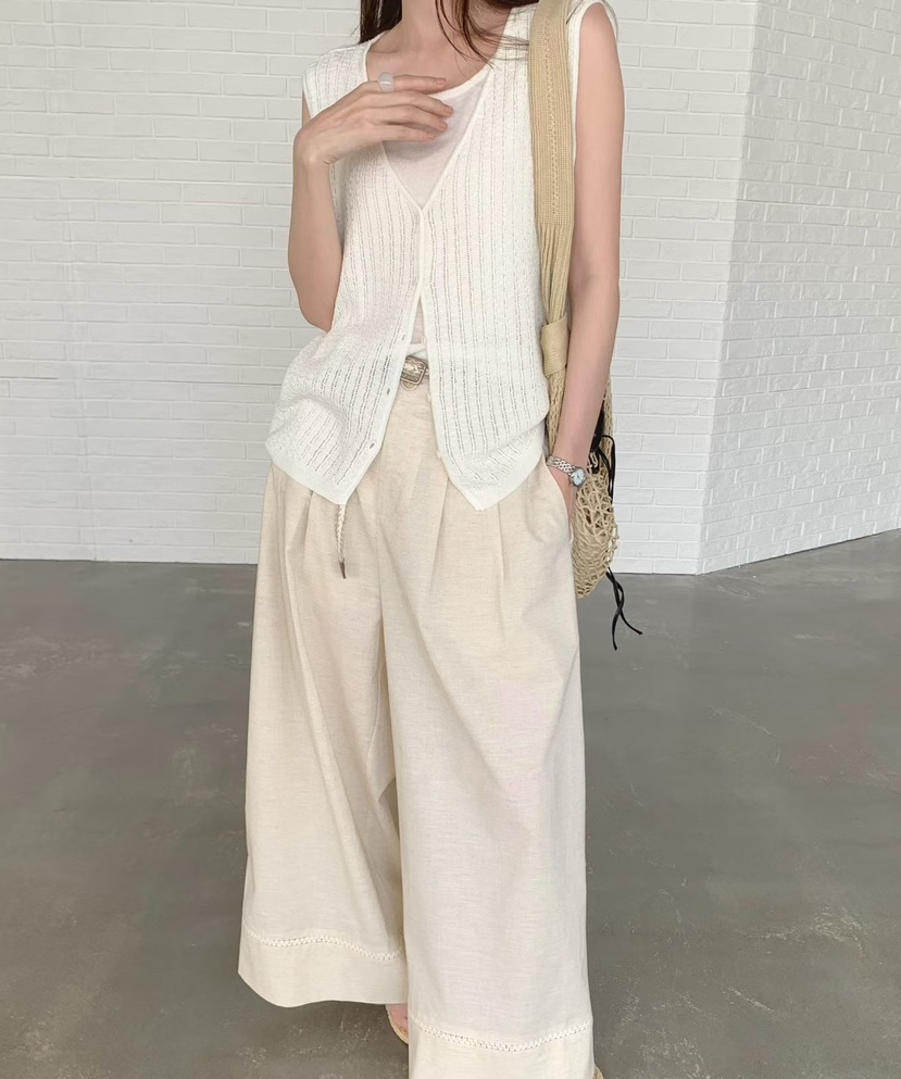 OLA韓國東大門直郵女裝新款人氣休閑時尚推薦26春夏熱賣馬甲mellor/OLA馬甲