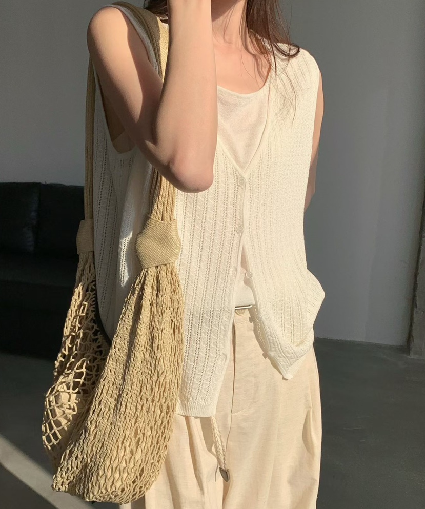 OLA韓國東大門直郵女裝新款人氣休閑時尚推薦26春夏熱賣馬甲mellor/OLA馬甲