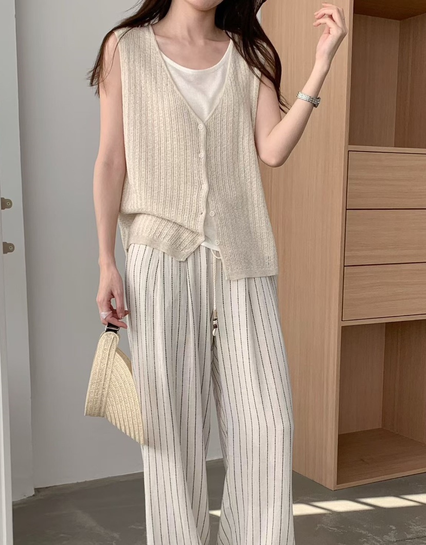 OLA韓國東大門直郵女裝新款人氣休閑時尚推薦26春夏熱賣馬甲mellor/OLA馬甲