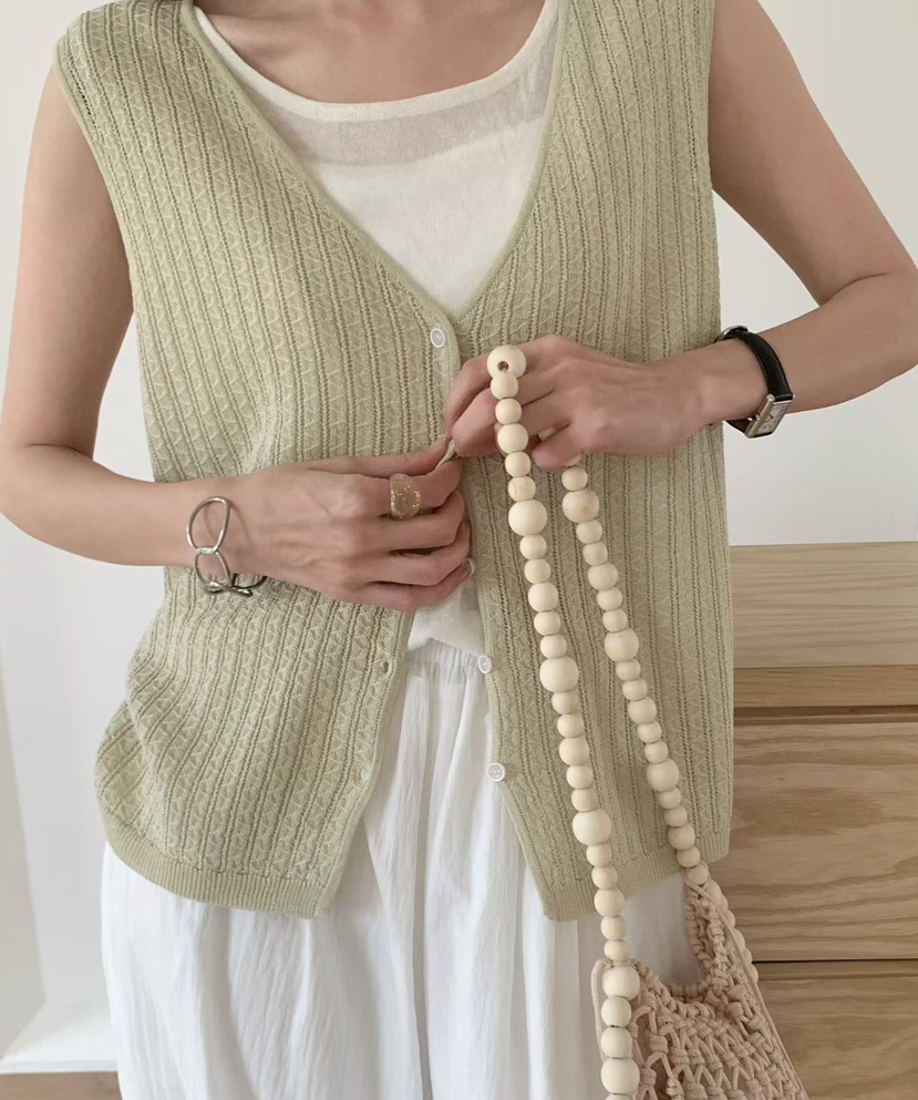 OLA韓國東大門直郵女裝新款人氣休閑時尚推薦26春夏熱賣馬甲mellor/OLA馬甲