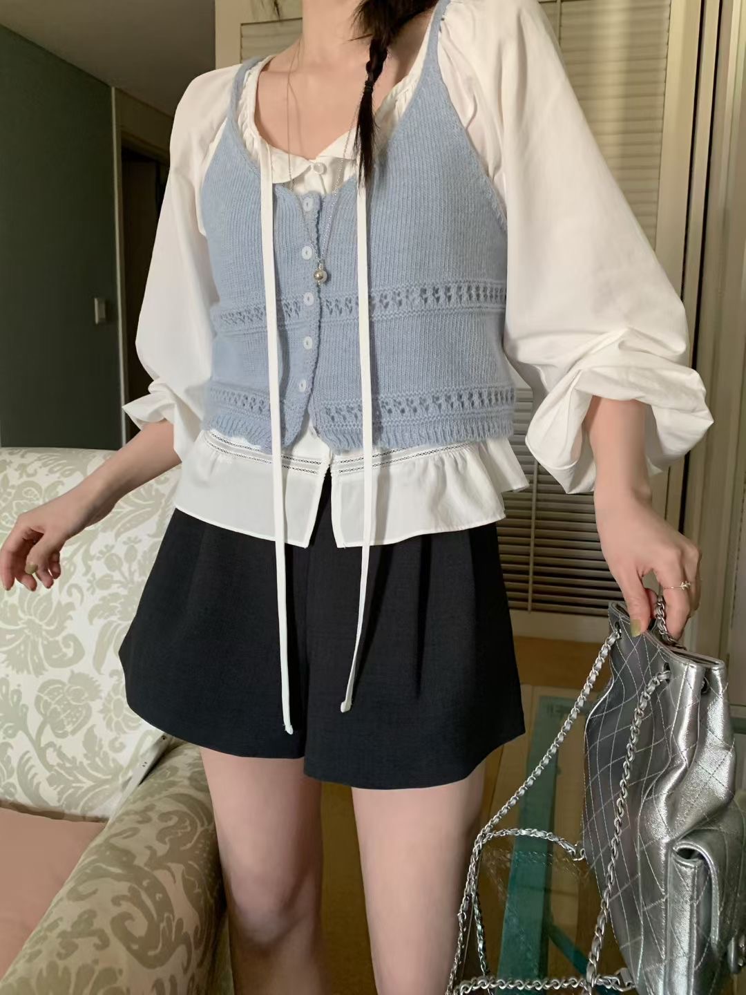 MELLOUNGE-멜라운지-T韓國東大門代購女士新品人氣吊帶背心MELLOUNGE-2件起吊帶/背心